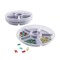 Kaplan Early Learning Company Loose Parts Sorting Trays - Set of 4 - Clear